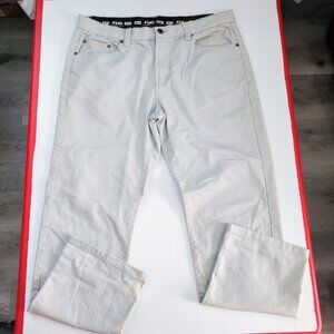 Lois jeans Brad L classic straight leg off-white colour men's size 34